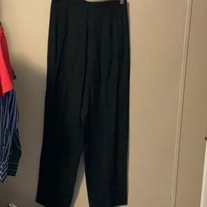 Virgo Men's Elegant Black Dress Pants